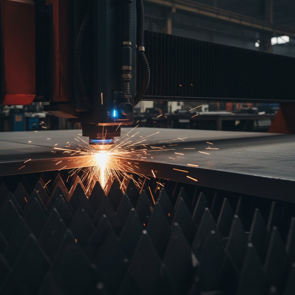 Laserskæring med gnister